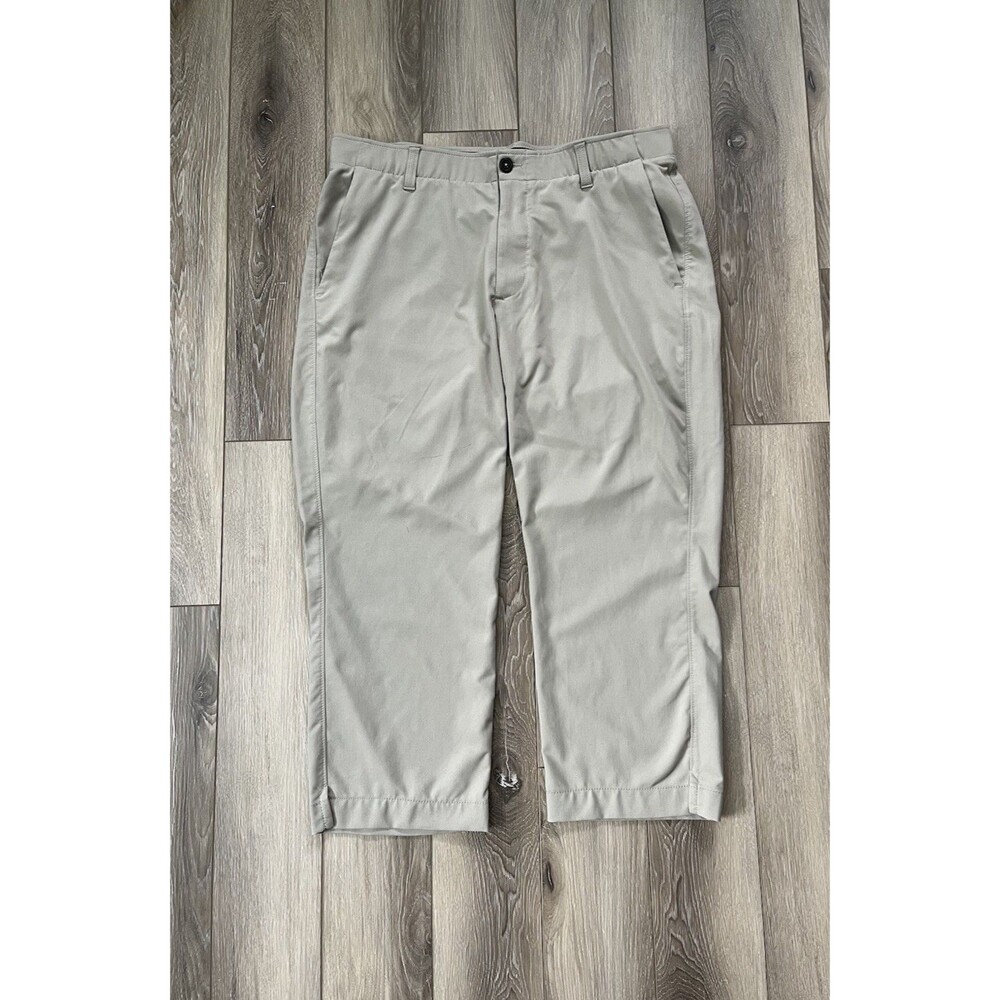 Under Armour Showdown Golf Pant Men's 36x24 Beige Performance Straight Sports